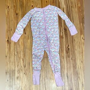 Little Sleepies Rainbow Pajamas
